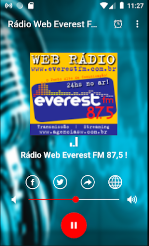 Rádio Web Everest FM 87,5 ! Screenshot 1