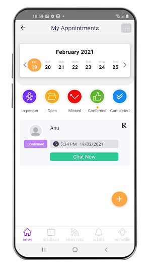 Purple Health Practitioner Screenshot 1