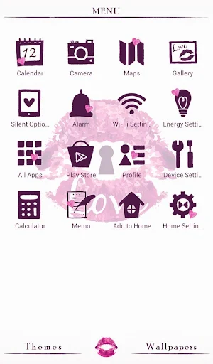 Kiss Me Theme +HOME Screenshot 1