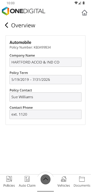 OneDigital P&C Mobile Screenshot 3