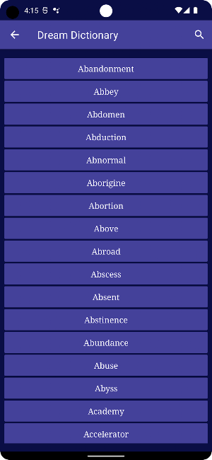 SweetDreams - Dream Meaning Screenshot 1