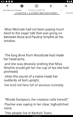 Book, Miss Merivale's Mistake Screenshot 3