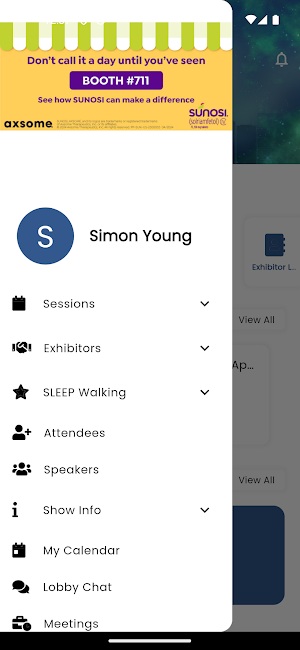 SLEEP Meeting Screenshot 1