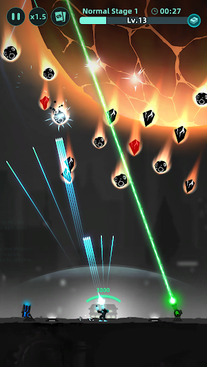 Galaxy Defense: Fortress TD Screenshot 1