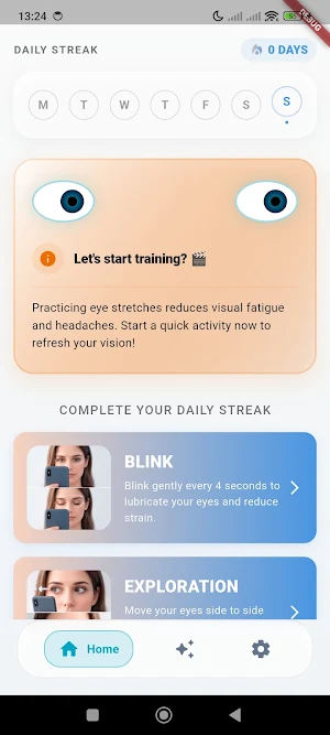 Eye Exercises: Eye Relaxation Screenshot 0