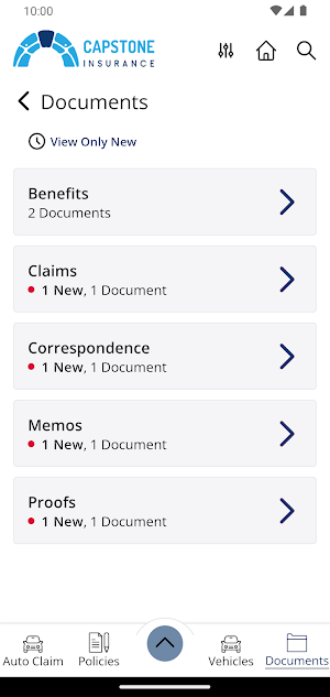 Capstone Insurance Online Screenshot 2