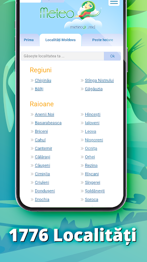 Meteo2 Moldova Screenshot 2