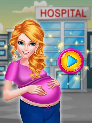 Mommy pregnant & newborn babysitter daycare game Screenshot 3