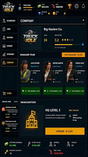 Truck Fleet Manager Screenshot 3