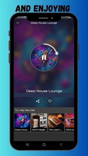 Deep House Lounge Radio App Screenshot 2