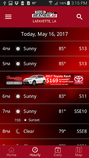 KATC WX Screenshot 1
