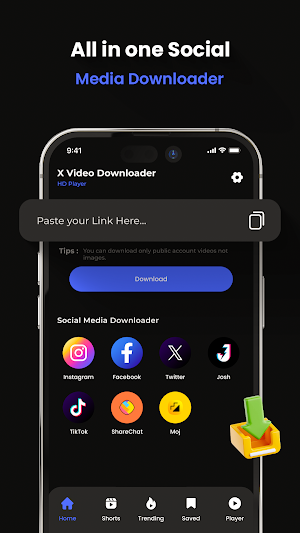 X Video Downloader - HD Player Screenshot 0