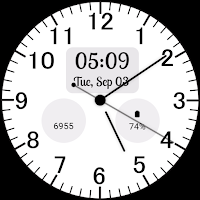 Classic Analog Watch Face