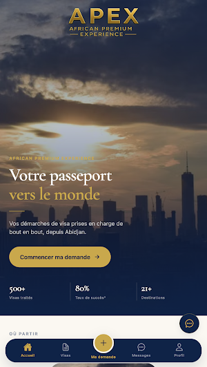 APEX Premium — Visas & Voyages Screenshot 0