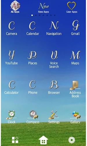 Blue Sky Farm Theme +HOME Screenshot 1