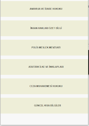 Komiser Yardımcılığı Hazırlık Screenshot 0