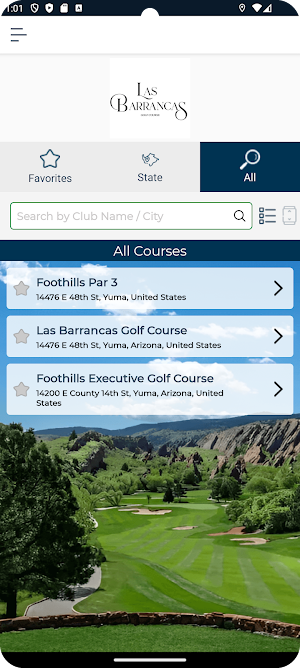 Las Barrancas Golf Courses Screenshot 1