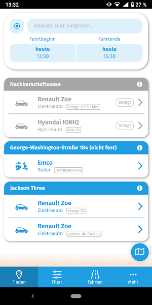 FRANKLIN Mobil Screenshot 1