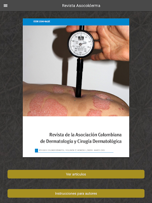 Revista Asocolderma Screenshot 3