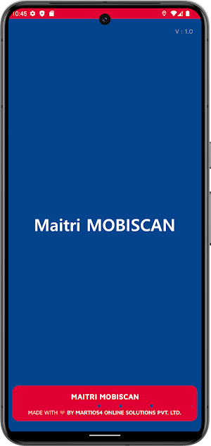MAITRI MOBISCAN Screenshot 0