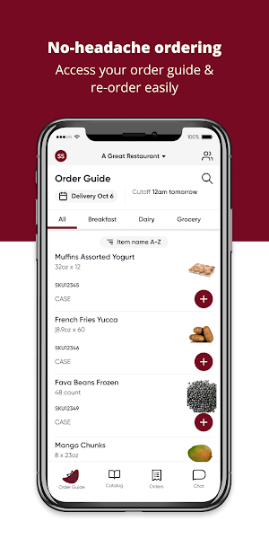 Montez Food Service Screenshot 0