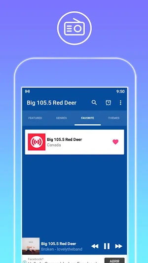 radio for big 105.5 red deer Screenshot 2