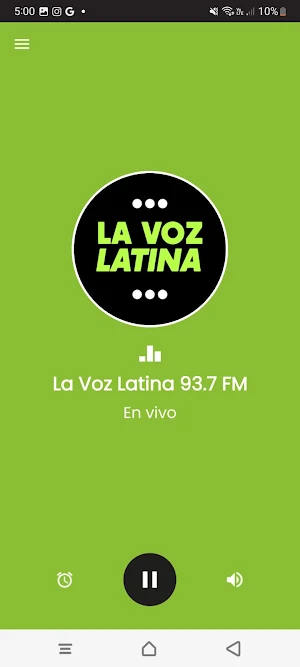 La Voz Latina 93.7 FM Screenshot 1