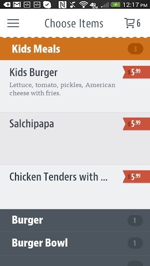 BurBowl Restaurant Screenshot 2