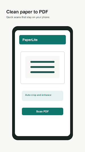 PDF Scanner - PaperLite Screenshot 0