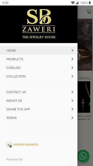 S B ZAWERI - Jewellery Showroom in Gurukul App Screenshot 2