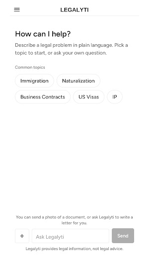Legalyti Screenshot 0