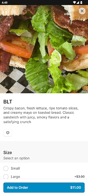 Grinders Soups and Subs Screenshot 2
