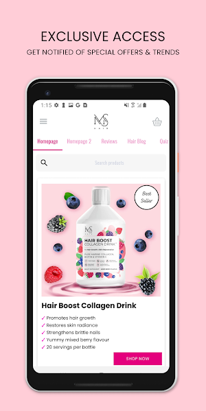 Ms Hair Screenshot 1