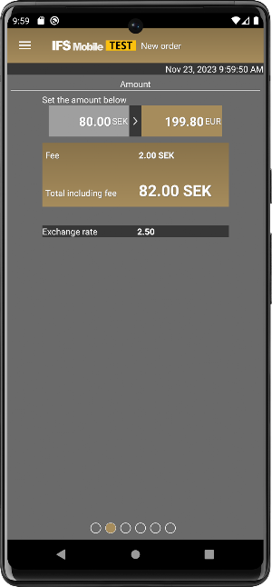 IFS Mobile (Test) Screenshot 2