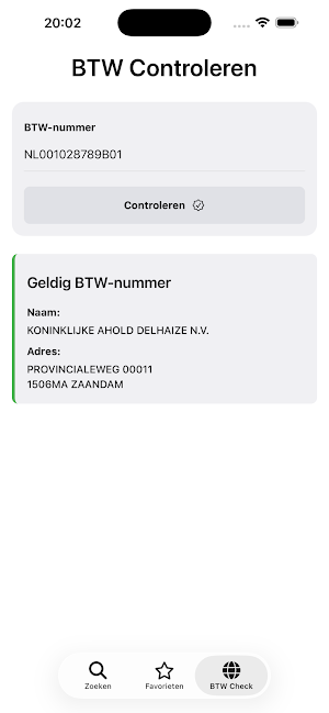 Zoeken in het Handelsregister Screenshot 1