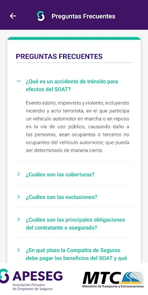 Consulta SOAT Screenshot 1