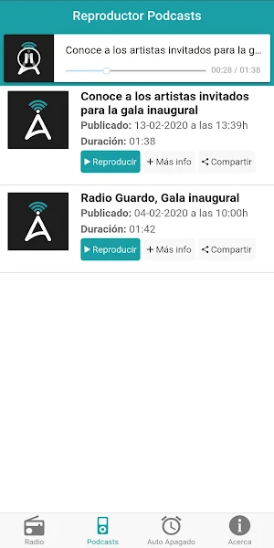 Radio Guardo Screenshot 1