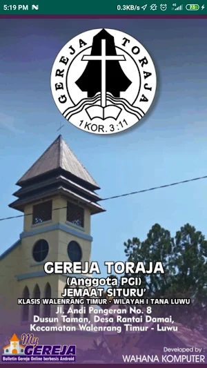 My Gereja Toraja Jemaat Situru Screenshot 0