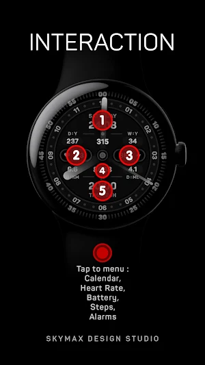 Manticora Watch Face Screenshot 3