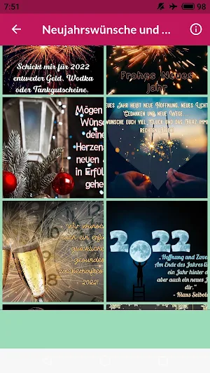 Frohes Neues Jahr 2022 Screenshot 2