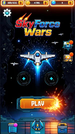 SkyForceWars Screenshot 1