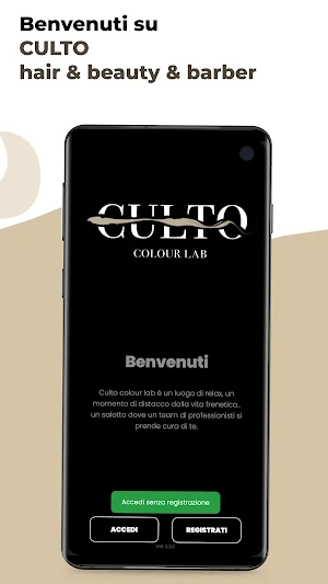 CULTO  hair & beauty & barber Screenshot 0