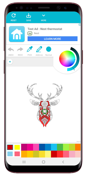Coloring Book For Adults Screenshot 3
