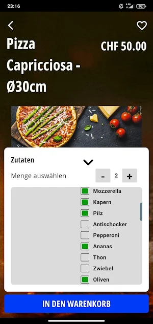 Peppone Pizza Screenshot 1