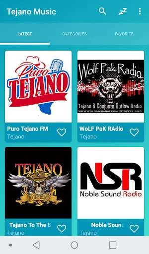 Tejano music radios online Screenshot 2