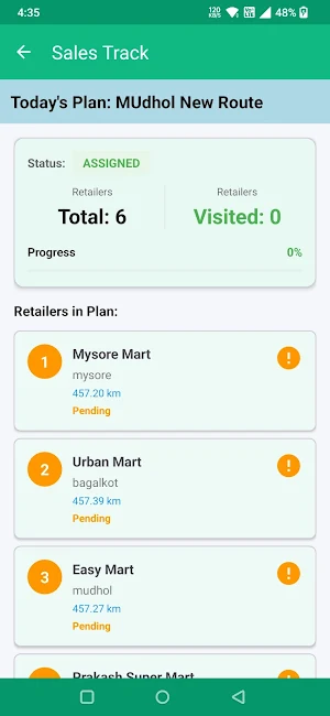 Sales Track Screenshot 0