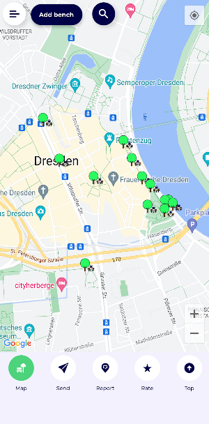 Bench Nearby Screenshot 1