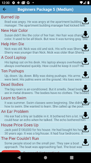Learn English By Stories Screenshot 1