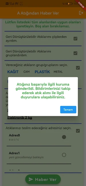 Atığından Haber Ver Screenshot 2