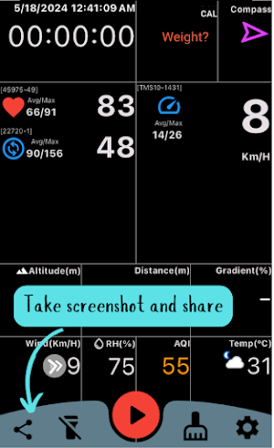 Cyclo Bike Meter Screenshot 3